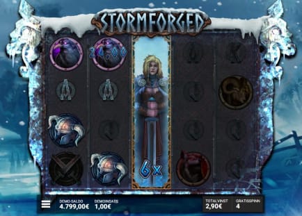 Stormforged slot (free spins)