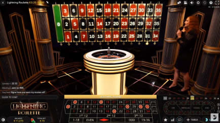 Live Casino Lightning Roulette