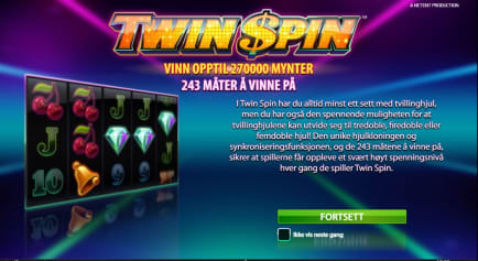 Twin Spin slot