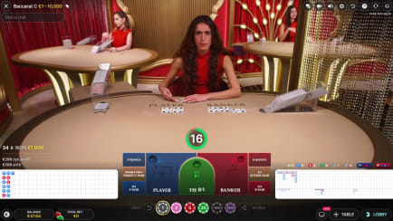 Evolution Gaming Live Baccarat