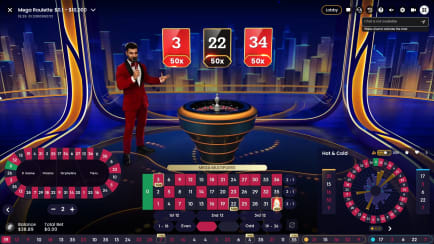 Mega Roulette - Multipliers