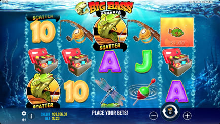 Big Bass Bonanza Base Game