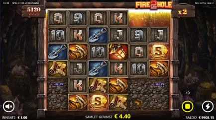 Fire in the Hole 2 grunnspill