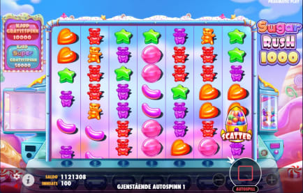 Sugar Rush 1000 grunnspill