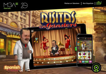 Risitas en Gánsters la nueva tragaperras de MGA