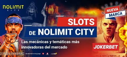 Jokerbet Casino incorpora las innovadoras tragaperras de Nolimit City