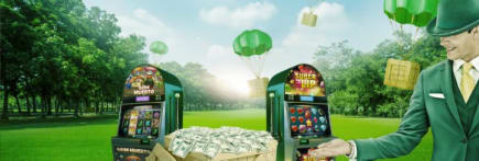 It is raining money at the UK casino site Mr Green