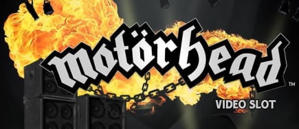 We are warming up for Motörhead with free spins bonus