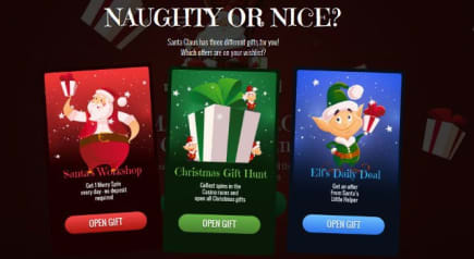 Best rated online casinos and best rated Christmas bonus