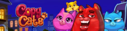 Free Spins on the new NetEnt slot Copy Cats, it's a paw-fect Wednesday!