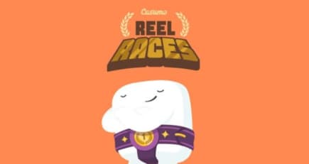 Top Rated Casumo online casino has an exciting Reel Race Promotion!