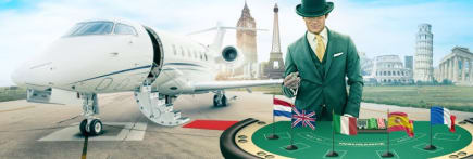 Trips to 6 destinations & cash prizes are up for grabs on best rated Mr Green UK casino!