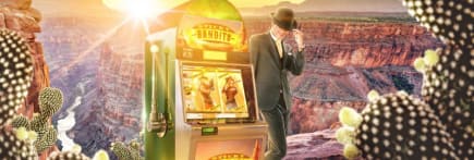 Mr Green's Great Free Spin Heist is here, and its on the brand new top slot, Sticky Bandits!