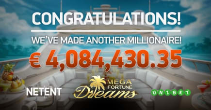 We are ringing the jackpot bell for March because a lucky player just walked away with £4 million!
