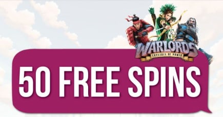 Nappaa tänään 50 free spinniä Mobocasinossa!