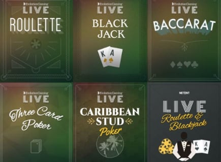 Casumon live casino on MUST alkuviikosta