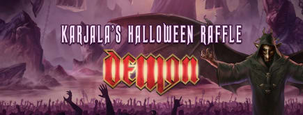 Demon-slotti Karjala Kasinon Halloween-arvonnassa