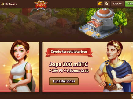 Uusi netticasino MyEmpire – luo oma imperiumisi!