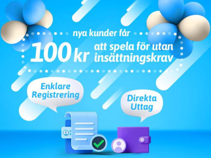 Bonus utan insättning äntligen tillbaka i Sverige