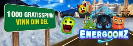 Spill på Energoonz hos NorgeVegas og vinn gratisspinn!