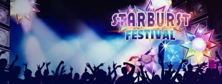 Starburst Festival på det norske mobilcasinoet LeoVegas