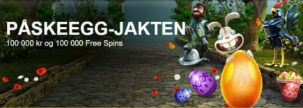 Påskeeggjakt hos casinoet NorgeVegas!