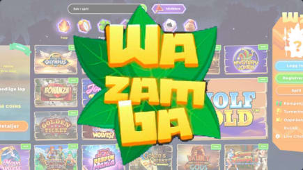 Wazamba casino med opptil 5 000 kr og 200 free spins i velkomstbonus