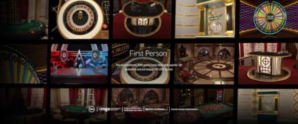 First Person Live Casino fra Evolution Gaming