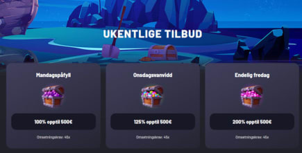 Mandagspåfyll fra SevenCasino