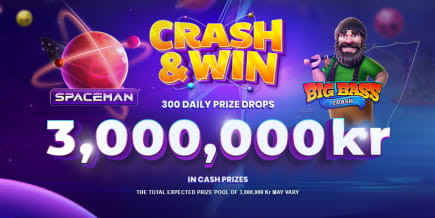 MegaRush Casino gir oss "Crash & Win" fra Pragmatic Play