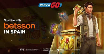 Play'n GO y Betsson España se asocian