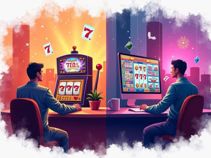Slots in Vegas Compared to Online Slots