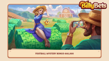 Football Mystery Bonus Kicks Off at BillyBets Casino with €60,000 in Prizes!