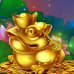 Gold Money Frog
