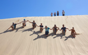 Sandboarding Fun