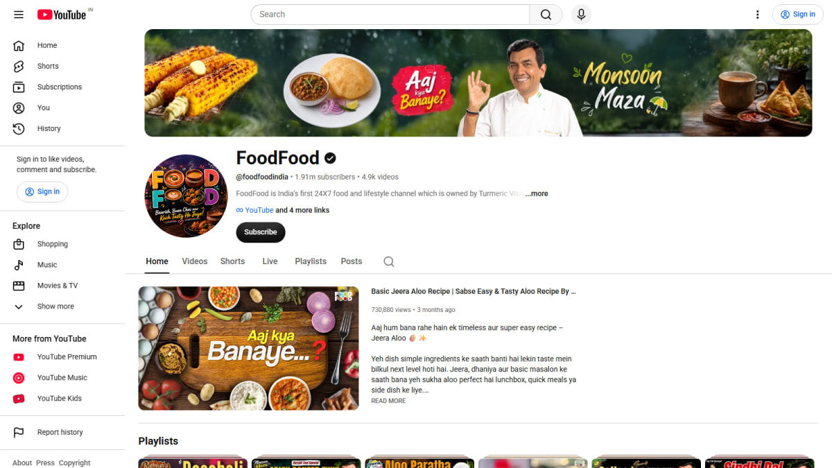 FoodFood India case study