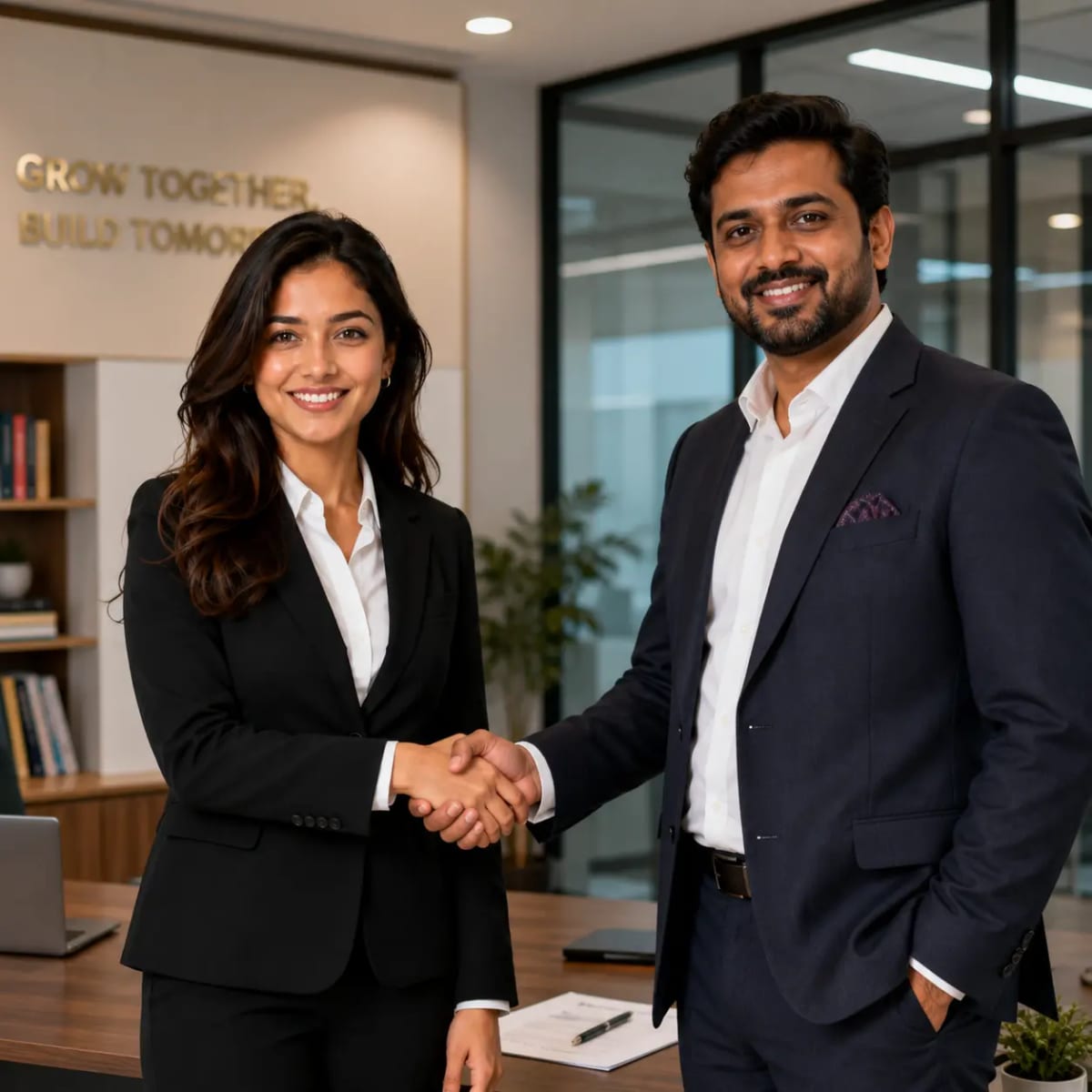 Handshaking with client