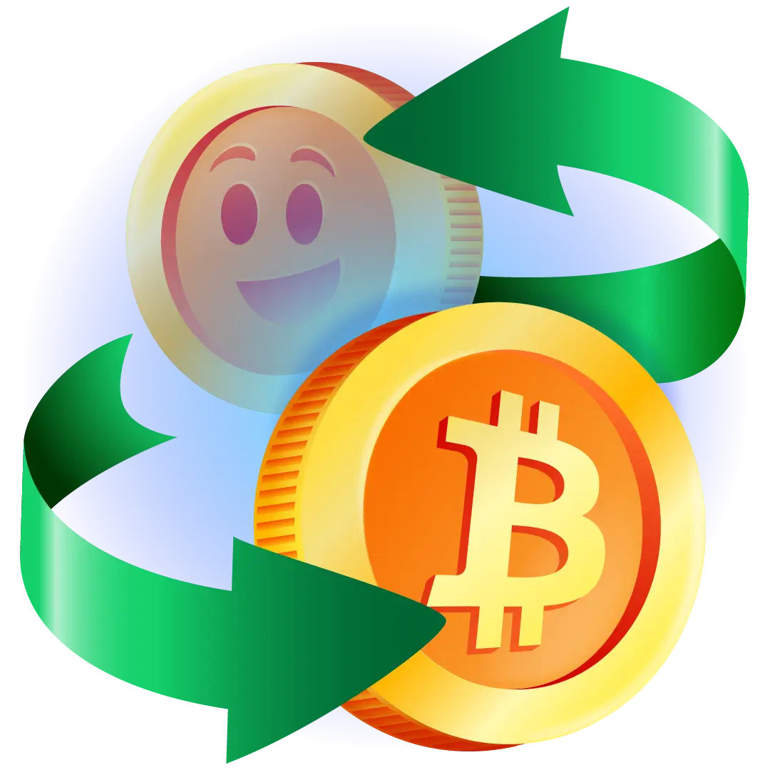 Exchangeable Bitty Coins