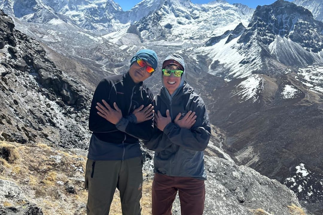 Everest Base Camp + Island Peak Climbing: 18 Days: trail photo