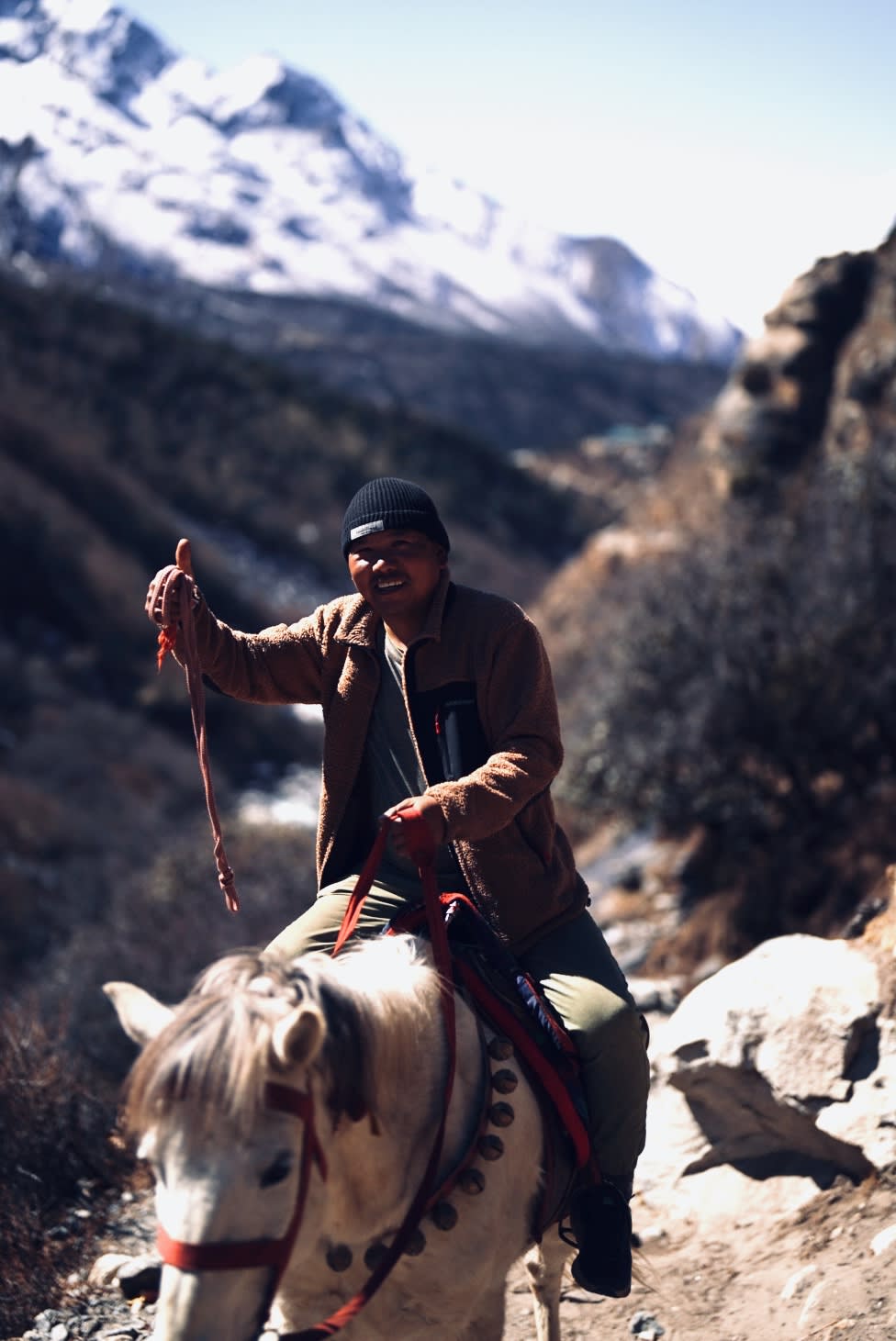 Wegabschnitt auf der klassischen Jiri-Route zum Everest Base Camp