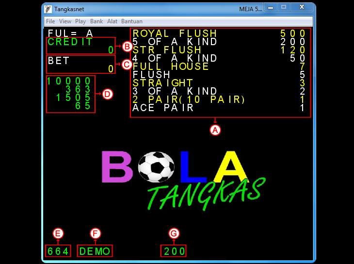 Tampilan Awal Meja Taruhan Bola Tangkas Tampilan Awal Meja Taruhan Bola Tangkas