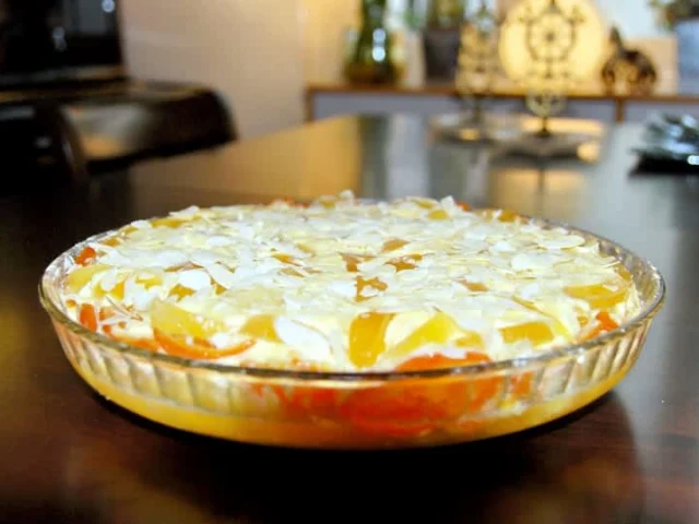 Τούρτα μαρέγκα πορτοκάλι  - Τούρτες-Πάστες recipe