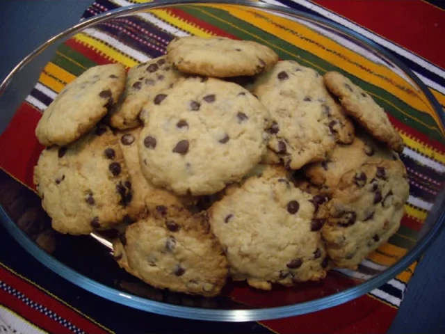 μπισκότα με κομματάκια σοκολάτας! - Μπισκότα-Κουλουράκια recipe