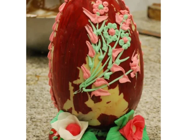 Πασχαλινά, πολύχρωμα αβγά, χειροποίητα διακοσμημένα - Γιορτινά Γλυκίσματα recipe