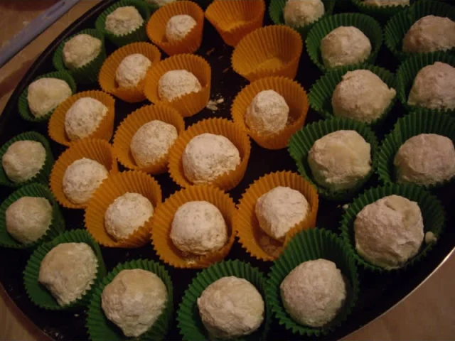 Σοκολατάκια με marzipan recipe