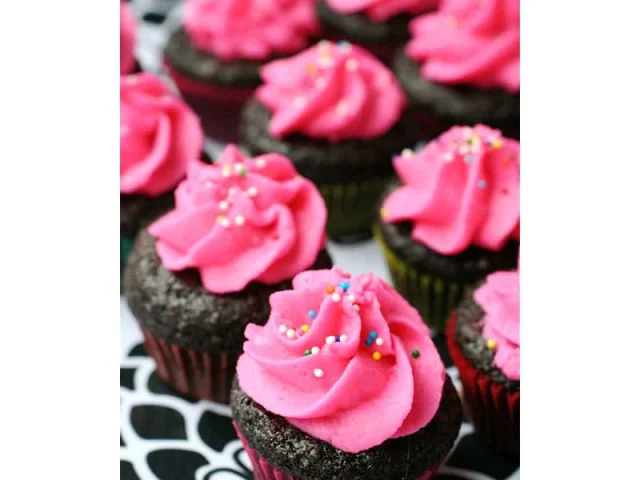 Μίνι σοκολατένια cupcakes recipe