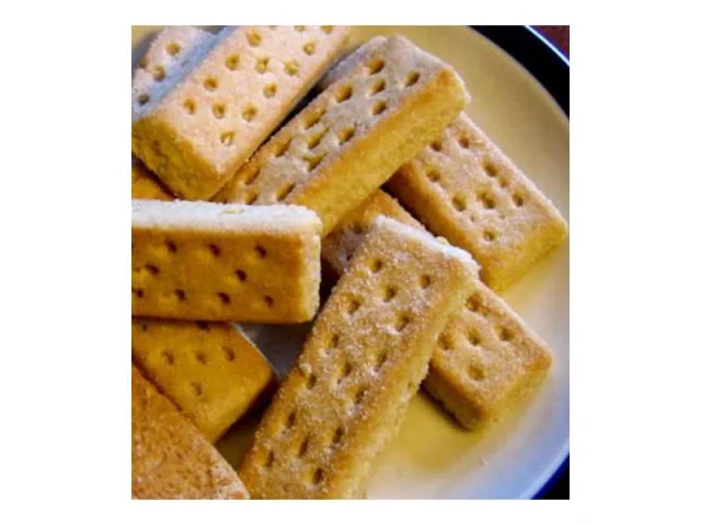 Μπισκότα βουτύρου - shortbread recipe