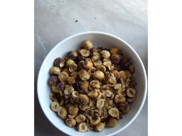 Ψημένοι δίσκοι φουντουκιού με κρέμα κουβερτούρας  recipe