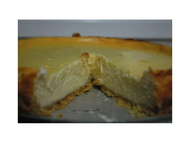 κλασικό, ψημένο cheesecake (φουρνιστό βρουμμμ βρουμμμ!) recipe