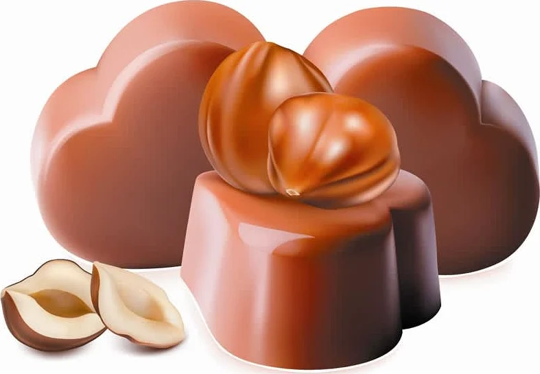 Κέικ κρυμμένο κάτω από καραμέλα και φουντούκια!